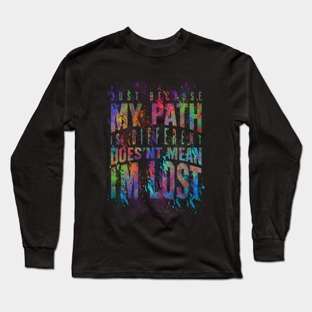 My Path Long Sleeve T-Shirt by opawapo